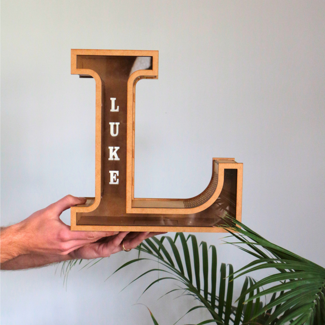 Large Initial Money Box