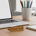 Wooden Teacher Book Mark