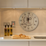 Personalised Initials Clock