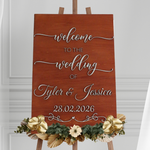 Personalised Wooden Welcome Board
