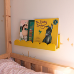 Scalloped Book Ledge Shelf