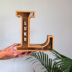 Large Initial Money Box